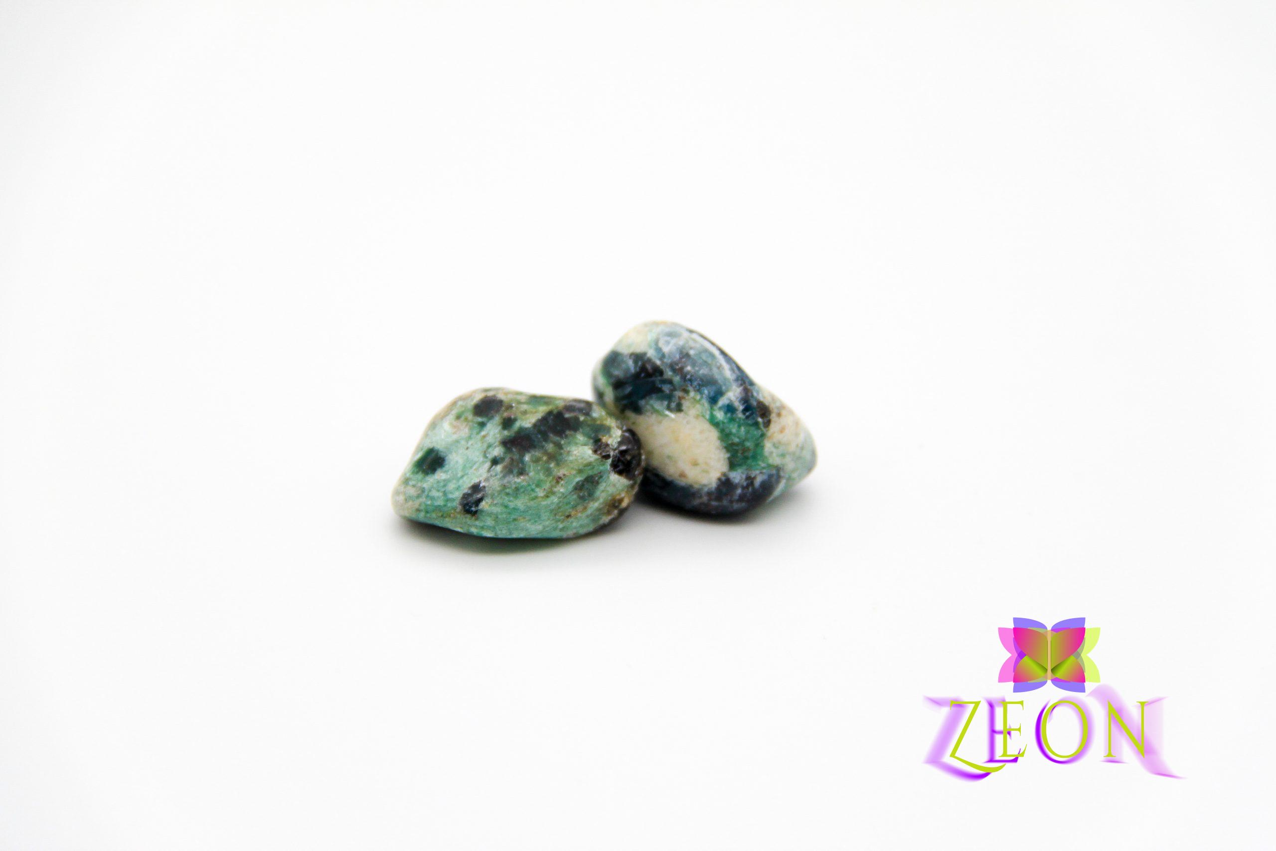 Trinity Stones – Kyanite – Brown Garnet – Fuchsite